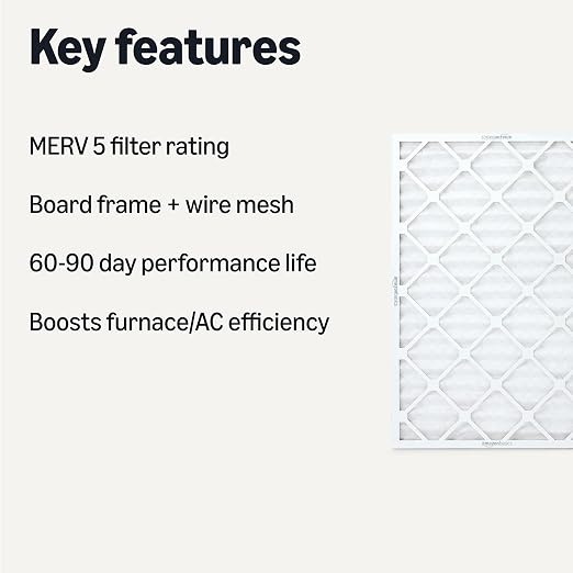 Amazon Basics MERV 5 AC Furnace Air Filter - Image 2