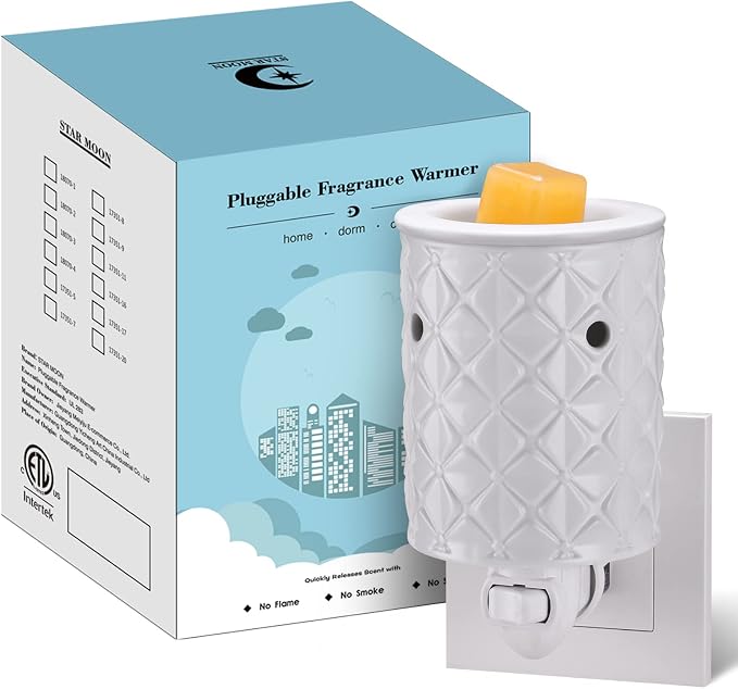 STAR MOON Ceramic Wax Melt Warmer, Plug in Wax Warmer - Image 6