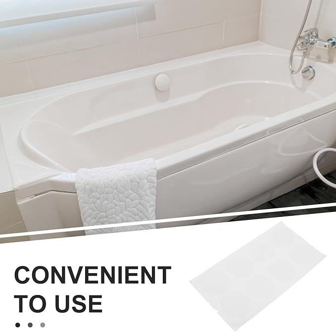 DOITOOL 160pcs Shower Non Slip Stickers: Waterproof Non-Slip Shower Floor Stickers - Tub Anti Slip Decals - Self-Adhesive Grip Tape for Bathtub Bathroom Pool