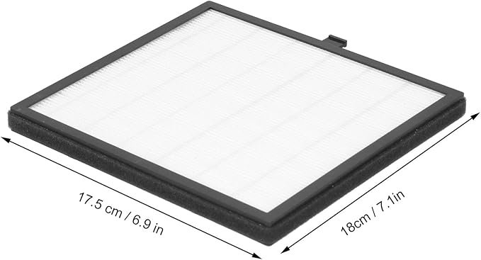 2pcs 17.5 x 18cm Nail Dust Collector Filter, Nail Dust Extractor Filter - Image 3