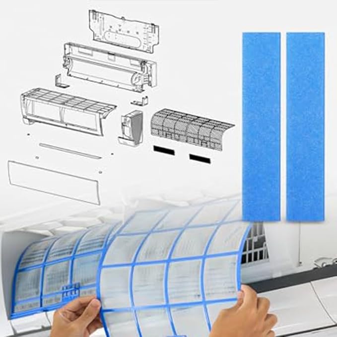 4-Pack Air Conditioner Filters Compatible - Image 2