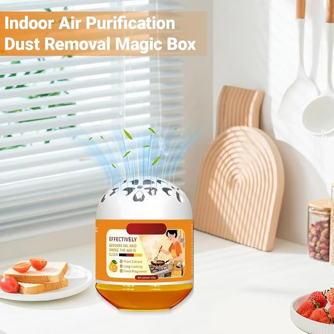 Indoor Air Purification Dust Removal Magic Box, Portable Air Cleaner - Image 6