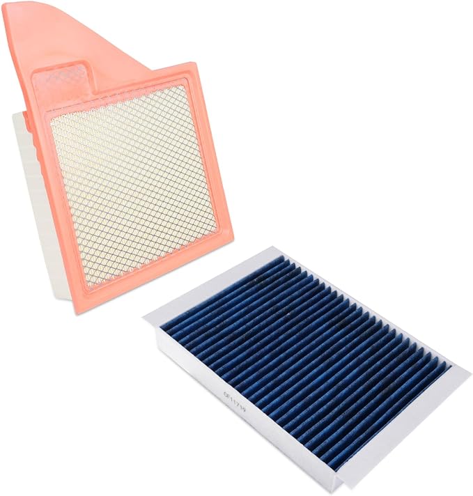 Cabin & Engine Air Filter Fit for Ford Mustang 2011-2014 5.0L/3.7L, Mustang by Forccord