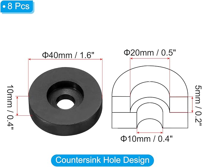 PATIKIL Rubber Spacer - Image 2