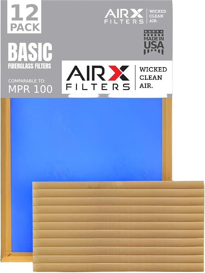 10x24x1 Air Filter Comparable to MPR 100 Basic Economy Furnace Filters - Image 6