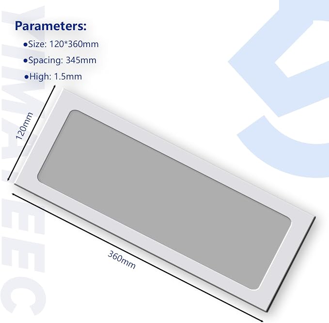 Dust Filter PC 360mm for Computer Cooler/PSU/Routers Nylon 80 Mesh, Magnetic - Image 5