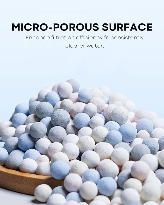 Wonderfactory 2 Pack G1 Filter Media Replacement, Sponge Ceramic Rings Bio - Image 3