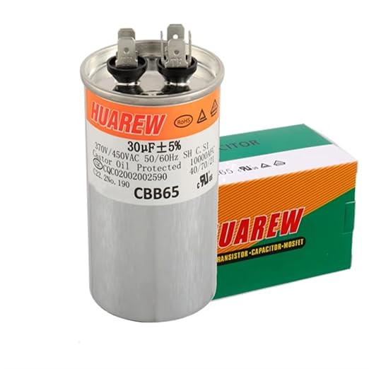 30 uF MFD ±5% 450 VAC CBB65 AC Motor and Fan Starting Round Capacitor 50/60 Hz - Image 4