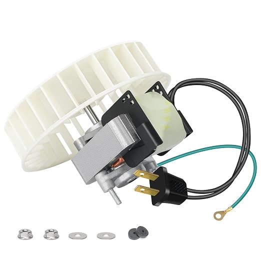 S89850000 89850000 Bathroom Exhaust Fan Motor & Blower Wheel Replacement – Fits by Atsmk