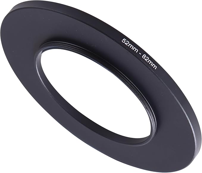 52-82mm Step-Up Ring Adapter, 52mm to 82mm Step Up Filter Ring by NFODCeilingFanWithLights
