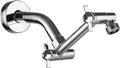 Shower Head Extension Arm, Anti-Leak Solid Brass Adjustable Extender for Rain & Handheld Shower Head, G1/2 Universal Connector (5 Inch, Chrome)