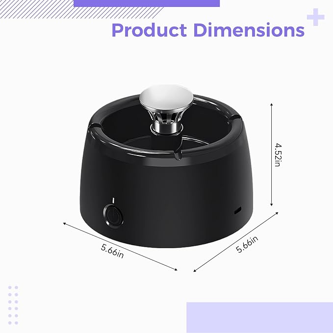 Smokeless Ashtray Air Purifier - Image 3