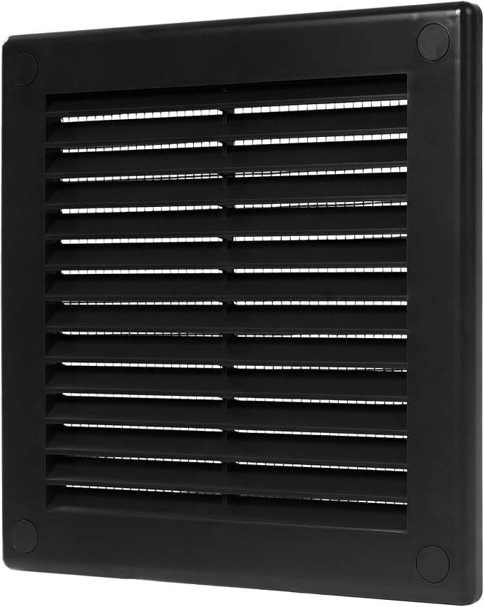 Repa Market 6 x 6 Inch Black Square Air Vent Cover - Image 8