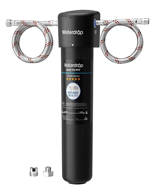 Waterdrop 15UA Under Sink Water Filter System, 2 Years, Bad Taste & Odor by Waterdrop