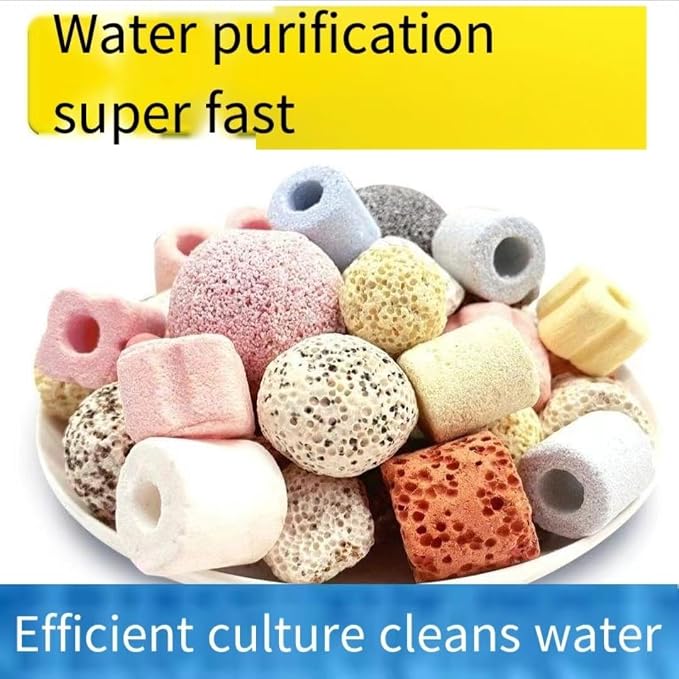 1000g, 2.2lb【No ore】 Aquarium bio Media, 6 in 1 Ceramic Filter Media - Image 5