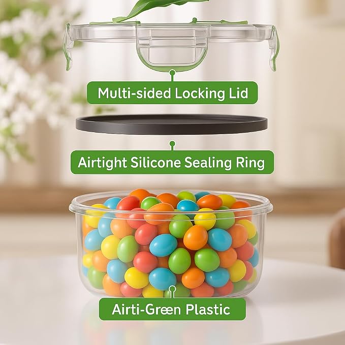 RockBerry 50 Pcs Large Food Storage Containers - Image 4