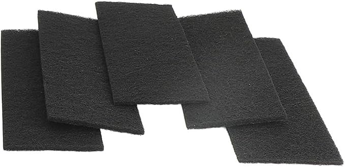 5pcs Ceiling Fan Blades Filters, Activated Charcoal Ceiling Fan Filters - Image 3
