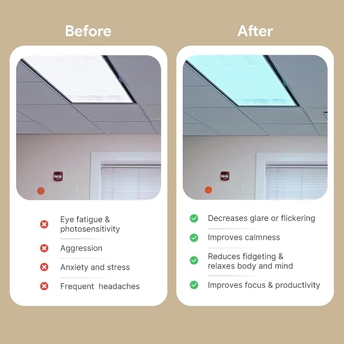 Fluorescent Light Covers for Ceiling Lights - Image 7