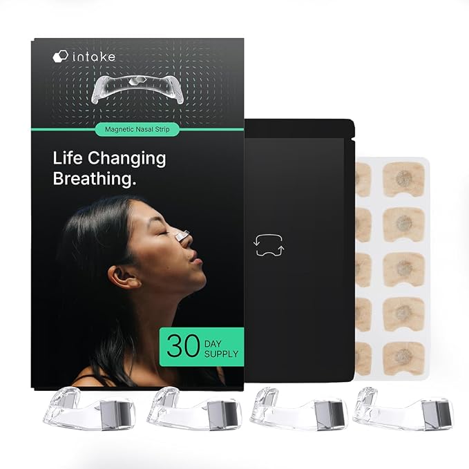 Intake Breathing Magnetic Nasal Strips Starter Kit by intake%C2%AE