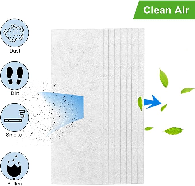40 Pcs 12 x 4 In Air Vent Filters - Image 5