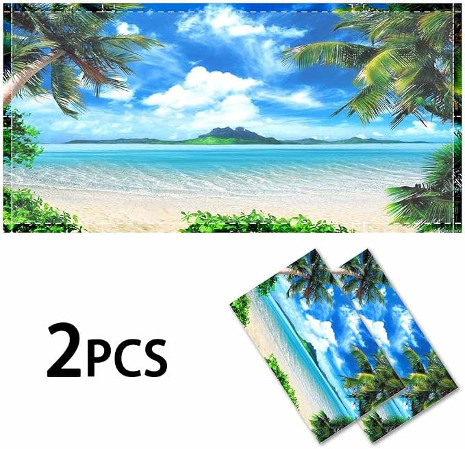 Summer Beach Fluorescent Light Covers Ceiling Lights Filter - Image 2