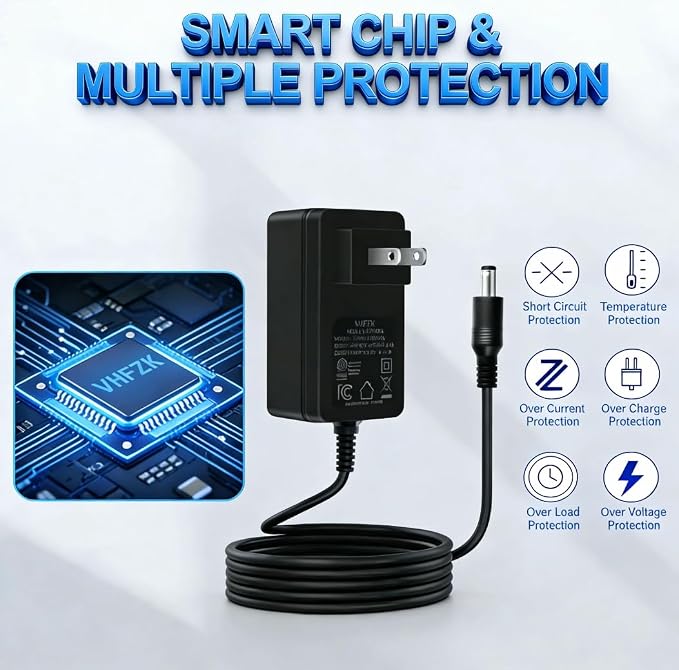 24V 1.5A 1A 0.5A Power Adapter 100V-240V 24 Volt Power Supply Cord DC to AC - Image 4