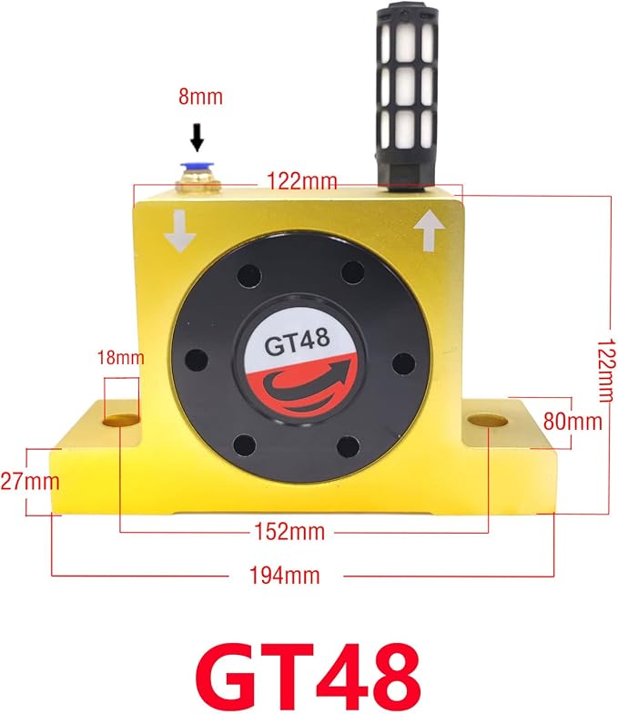 GT48 Industrial Turbine Vibrator - Image 2