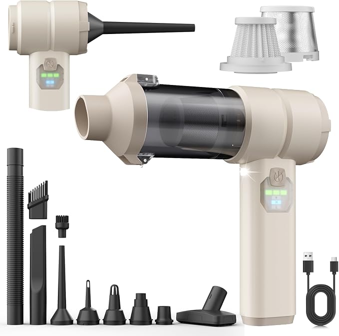 Car Vacuum, Handheld Car Vacuum Cleaner Cordless by Unknown
