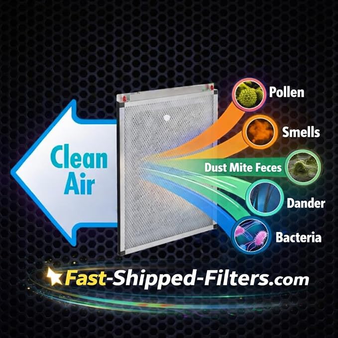 Fast-Shipped-Filters 7 Pack 16x25 Replacement Filter Pads Designed to Fit - Image 4