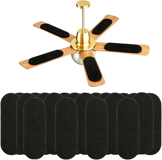20 Pack Ceiling Fan Filter for Blades, Activated Carbon Ceiling Fan Air by Palmhill