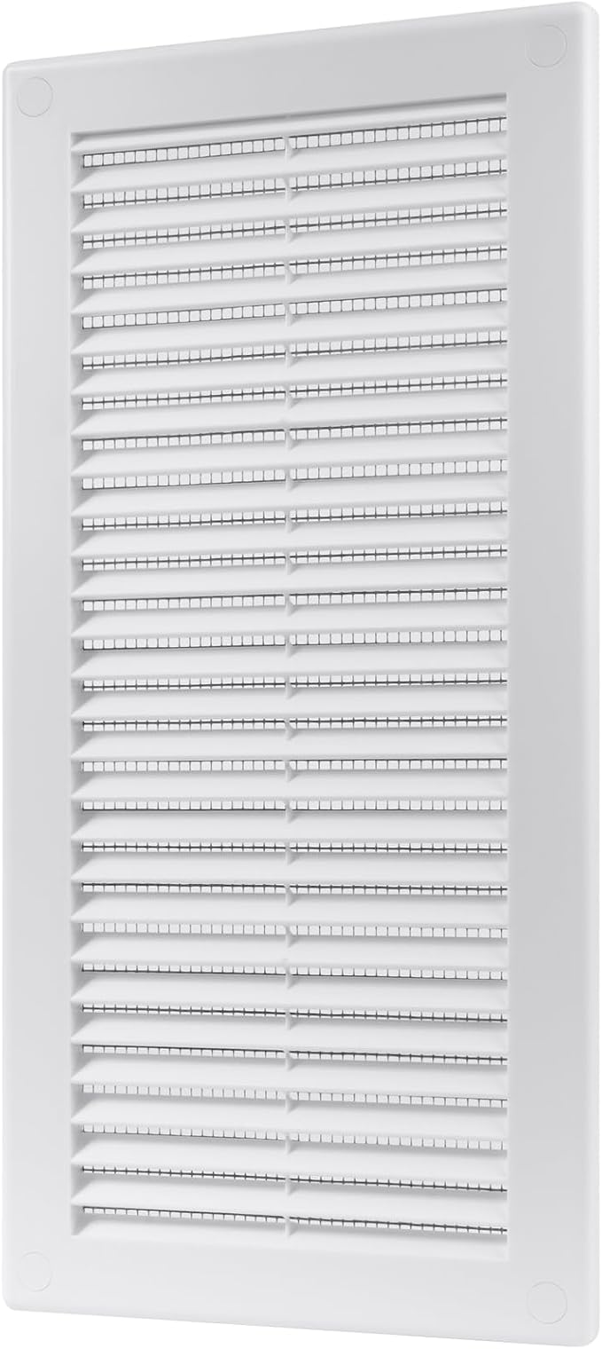 Vent Systems 4" x 11" White Plastic Soffit Vent Cover by VentSystems