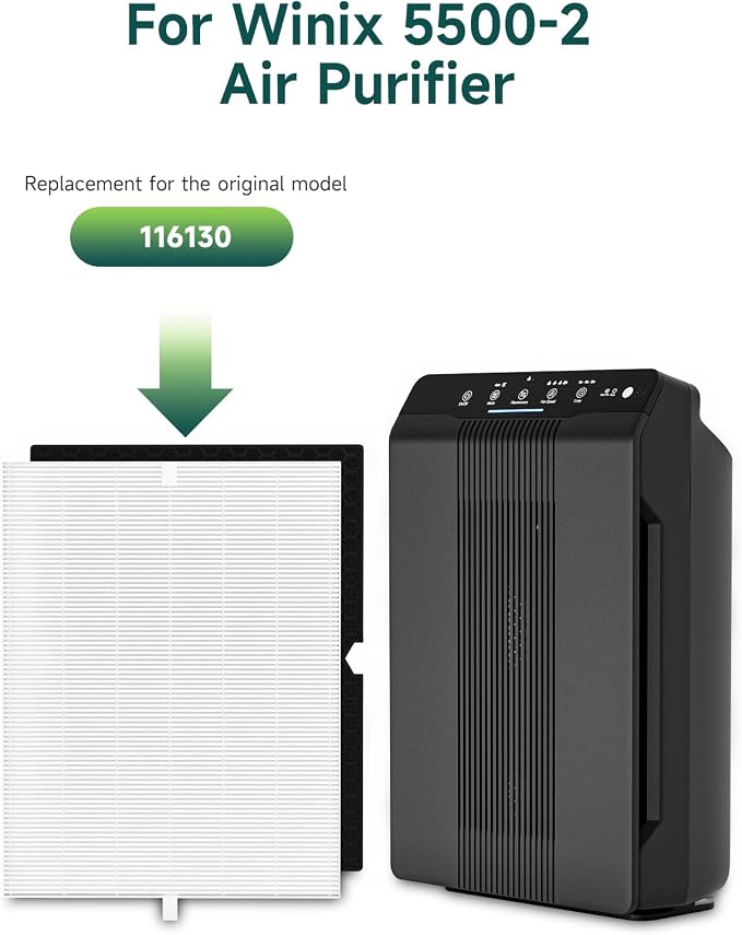 Future Way 2-Set 5500-2 Air Purifier Replacement Filter - Image 2