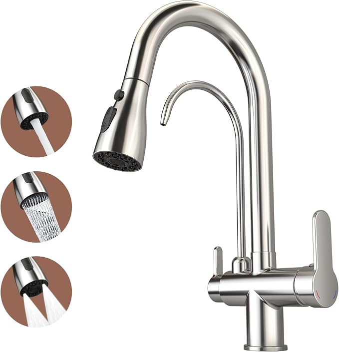 Kitchen Sink Faucet with Pull by Unknown