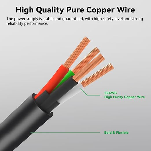 UniTak3D Extension Cable for Bambu Lab AMS Lite, 39.37in 4-Pin Cable - Image 3