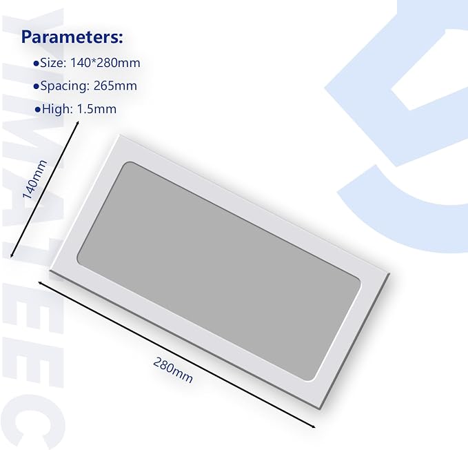 Dust Filter PC 280mmx140mm for Computer Cooler Fan/PSU/Routers Nylon 80 Mesh - Image 5