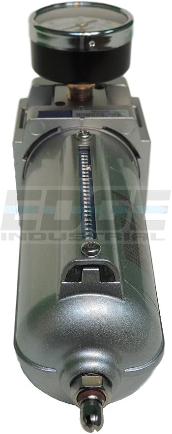 THB Heavy Duty Compressed AIR Filter Regulator Combo Piggyback, Metal Bowl - Image 4