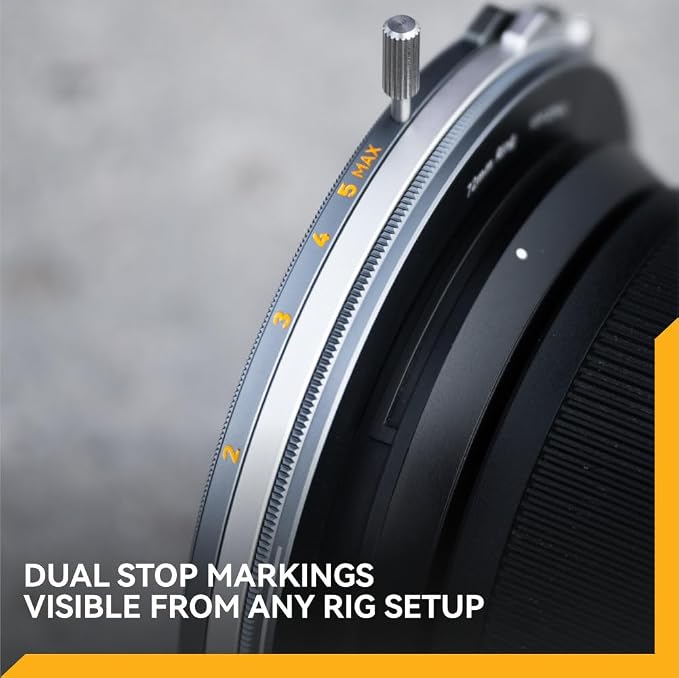 NiSi JetMag Pro 1-5 Stops True Color Variable ND 82MAG Magnetic Filter - Image 3