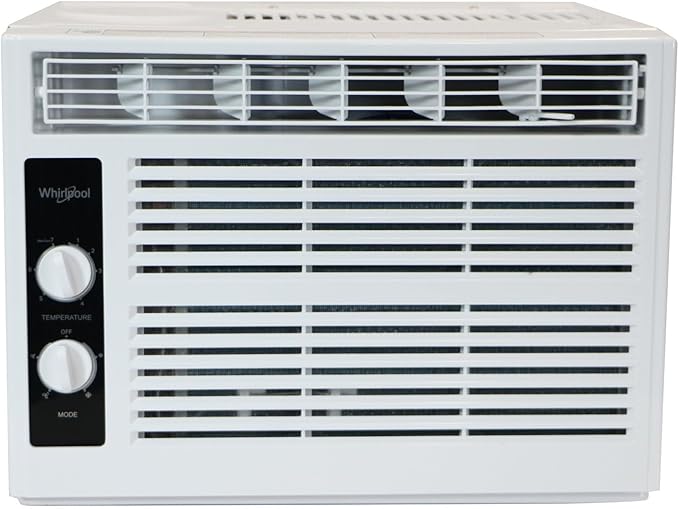 Whirlpool 5, 000 BTU 115V Window Air Conditioner & Dehumidifier by Whirlpool