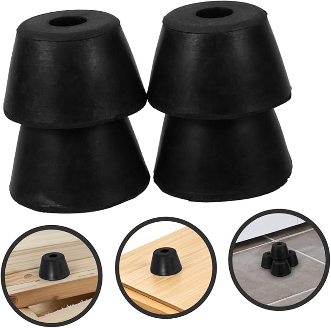 UKCOCO 4 Pcs Heavy Duty Rubber Absorber Pads Vibration Stabilizer - Image 9