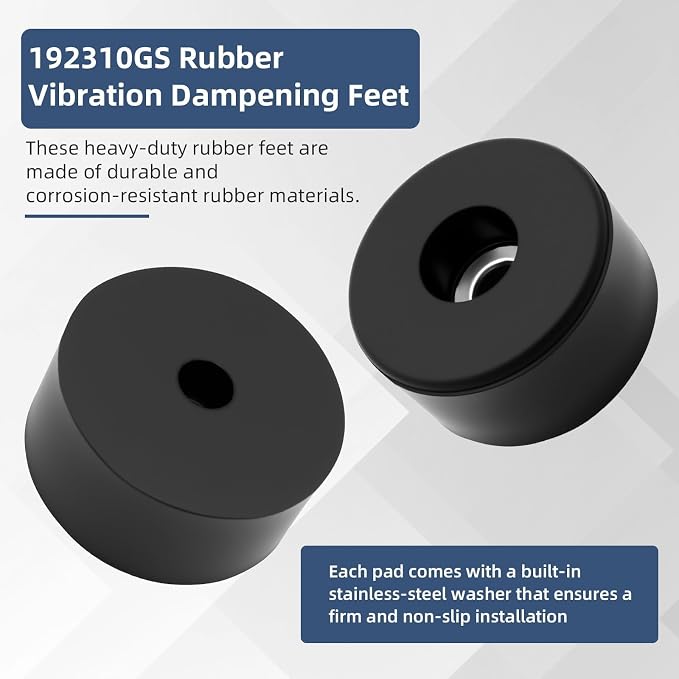 4PCS 192310GS Air Compressor Rubber Feet Anti Vibration Foot Mount Pads - Image 4