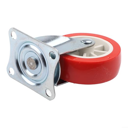 Set Of 4 Swivel Casters Polyurethane Wheels Workbenches, Tool Chests, And - Image 4