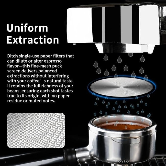 watchget 58mm Espresso Puck Screen - Image 5