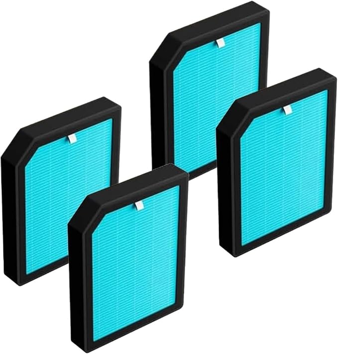 4/6pcs H13 True HEPA Replacement Filters，Compatible by Unknown