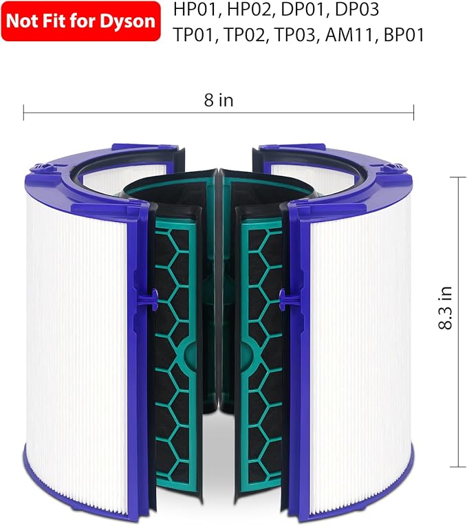 TP04 Replacement Filter for Dyson Air Purifier TP04 HP04 DP04 Pure Cool Fan Hot - Image 7