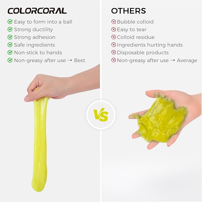 ColorCoral 2Pack Keyboard Cleaning Gel Set Universal Dust Cleaner - Image 6