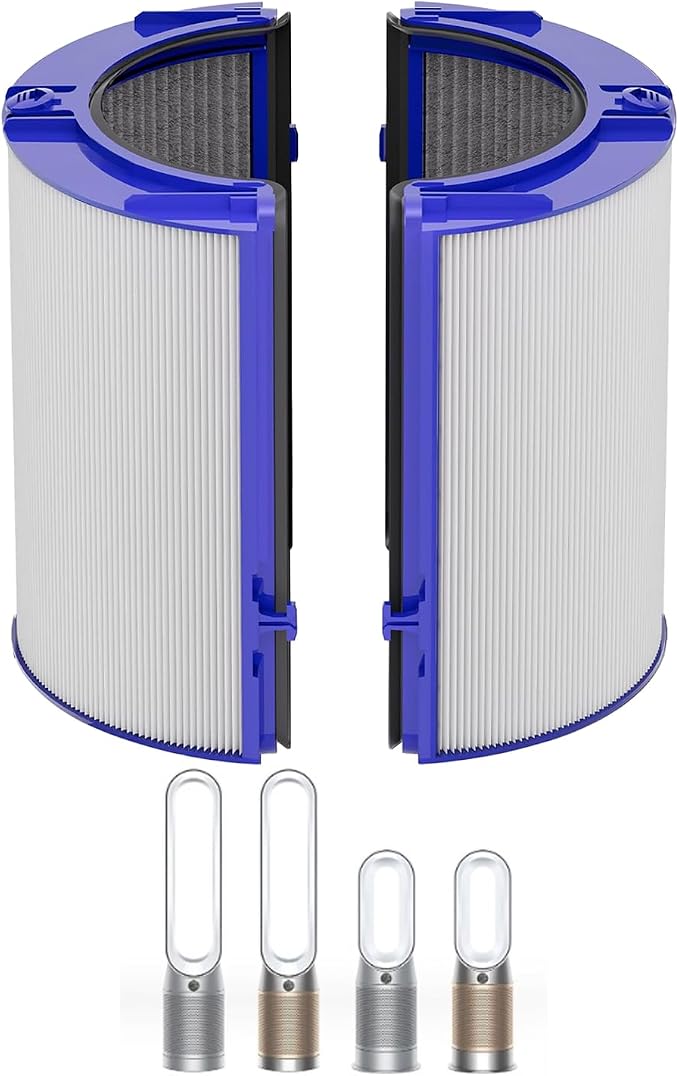 360° Combi Glass 2-in-1 HEPA+Carbon Replacement Filter by Amalfy