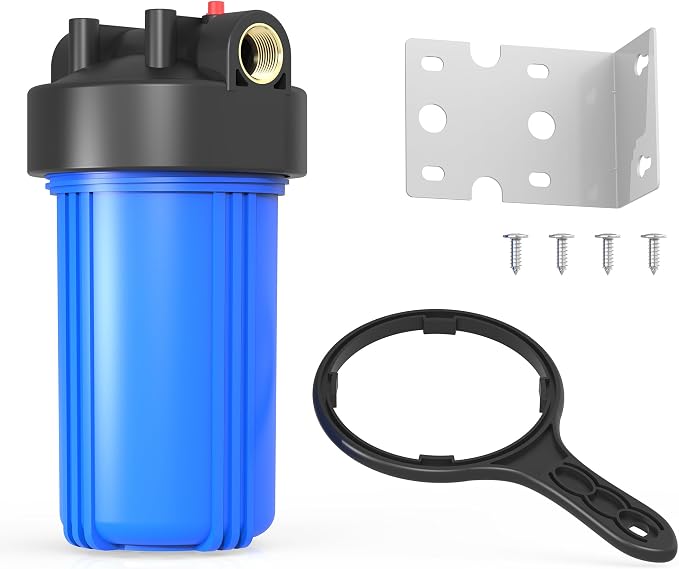 WHB10 Whole House Water Filter Housing, Fit 10"x4.5" Sediment etc Filters by MewMore