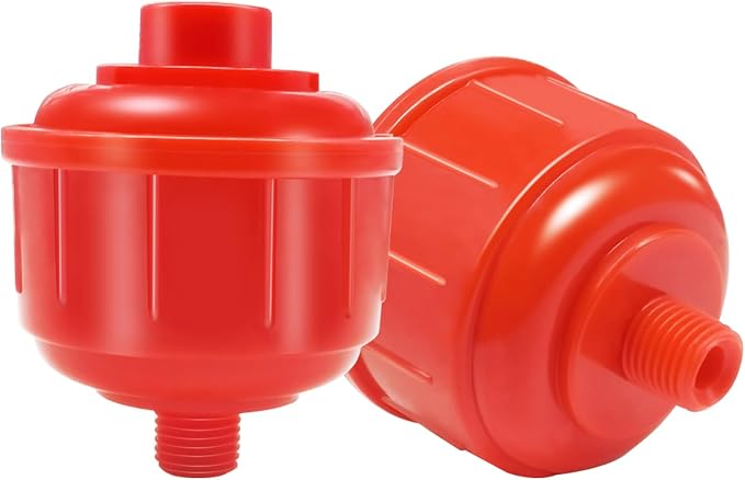 2PCS Mini Red Disposable Air Water Filters Paint Gun Filter Disposable by zDwfDc