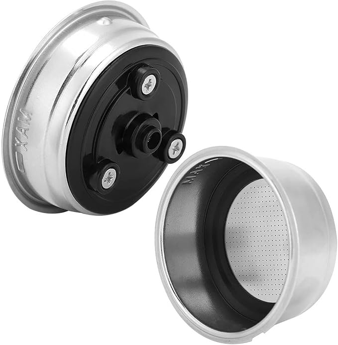 2-Pack Pressurized Coffee Filter Basket 51mm Portafilter Basket by cdipkif