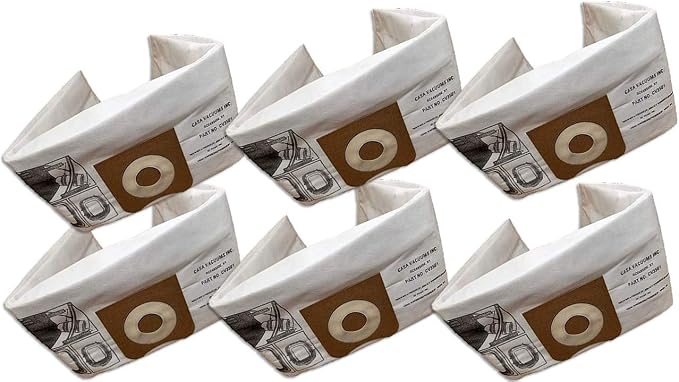 Casa Vacuums Replacement 6-Pk for RIDGID compatible by Casa+Vacuums